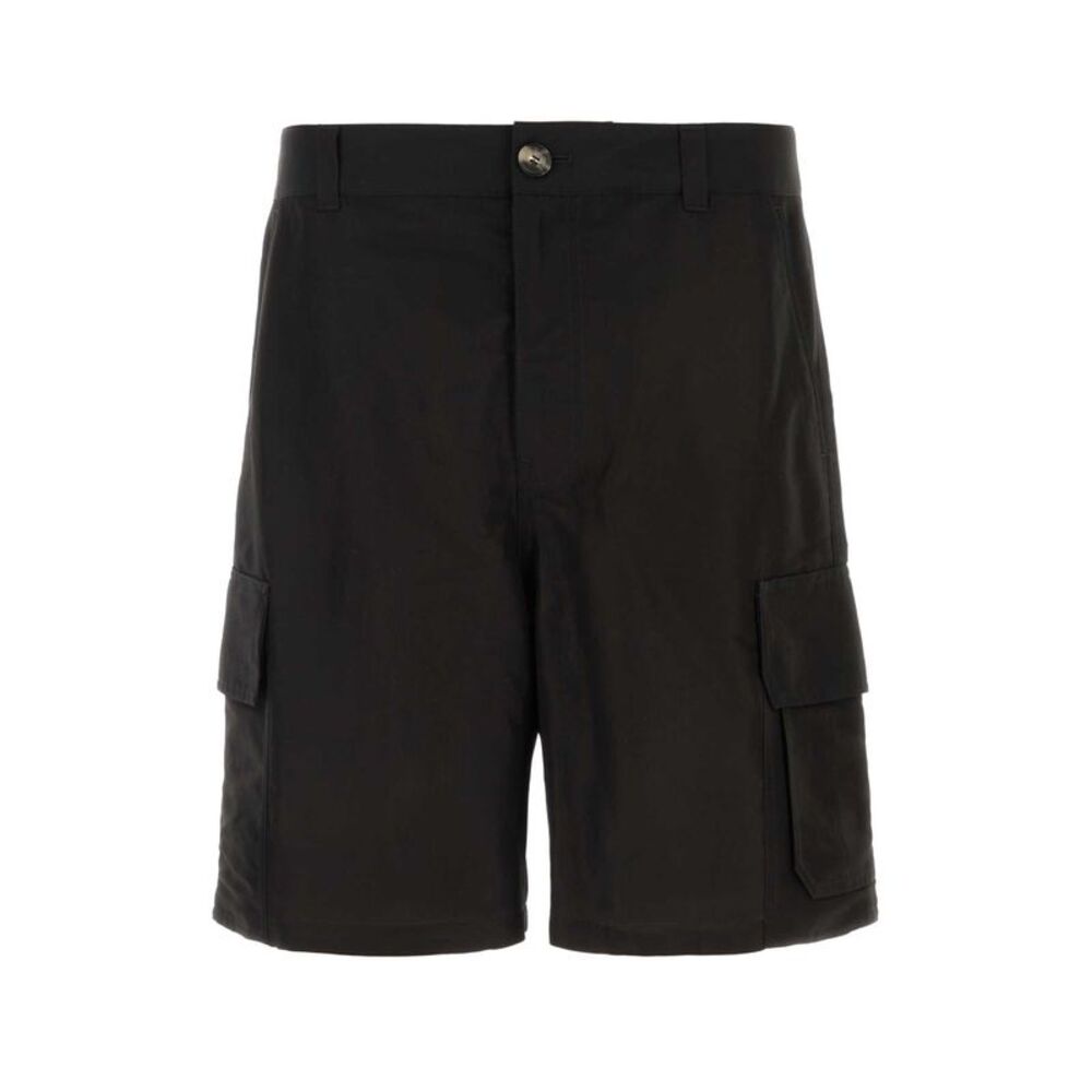 Loewe Paula's Ibiza Men Black Canvas Paula S Ibiza Bermuda Shorts